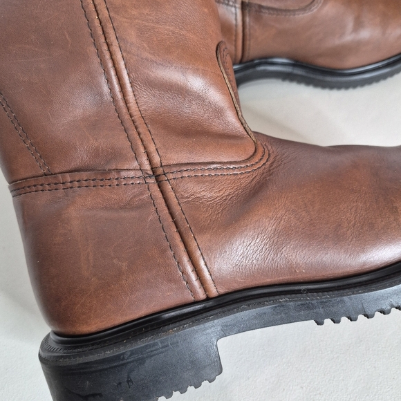 Red Wing Pecos SuperSole Safety Toe Work Boots - Size 9.5 - Picture 9 of 16